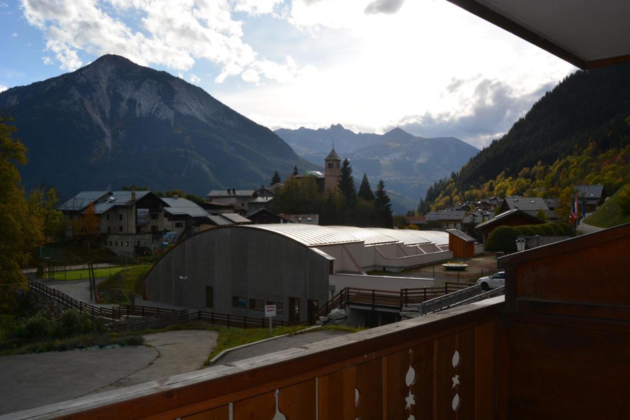 Joli Studio Expose Sud Avec Terrasse Apartamento La Plagne Exterior foto